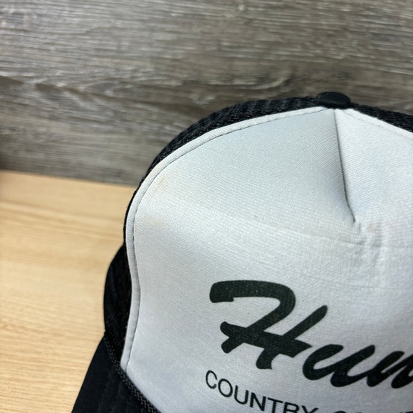 Vintage Hunt Country Corner Hat Cap Snapback Gray Trucker Adjustable - Picture 3 of 11